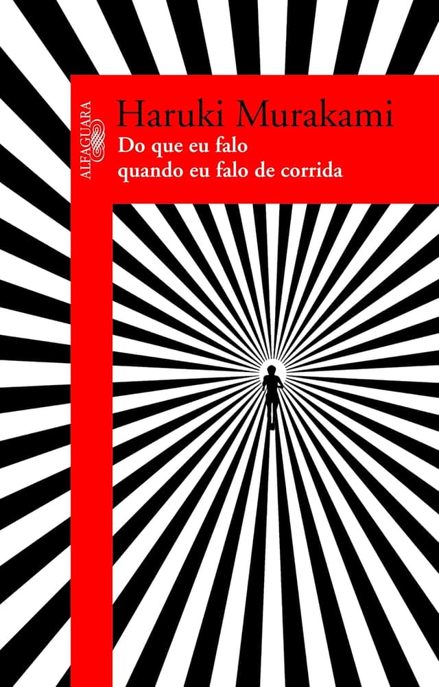 Capa do livro: Do que eu falo quando falo de corrida
