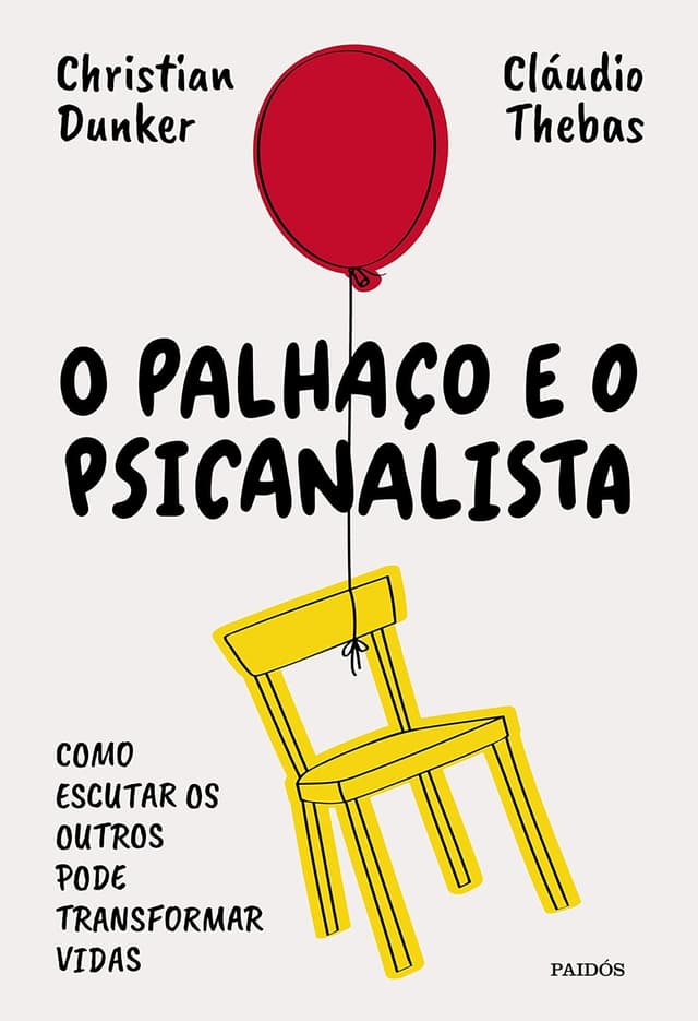Capa do livro: O palhaço e o psicanalista