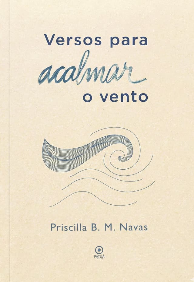 Capa do livro: Versos para acalmar o Vento