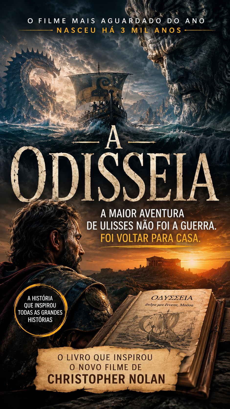O filme mais aguardado do ano nasceu há quase 3 mil anos